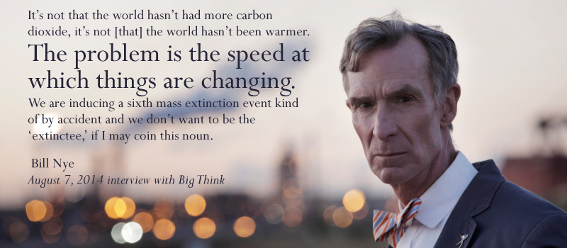 12 great quotes on the need to take climate action : Climate Action Reserve